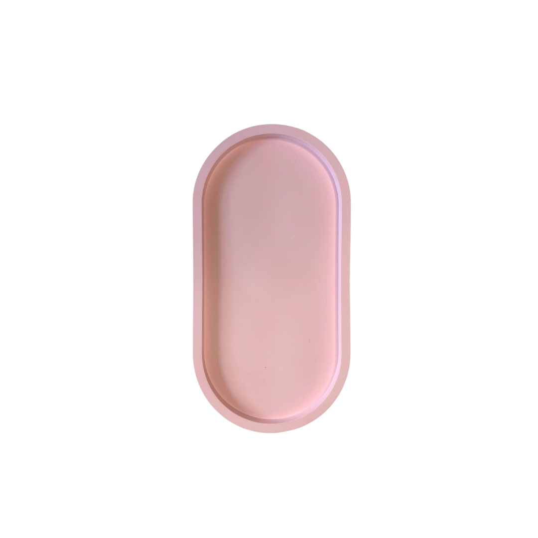 Ovale Schaal van Limala in Roze, Perfect voor decoratie. Meerdere kleuren beschikbaar