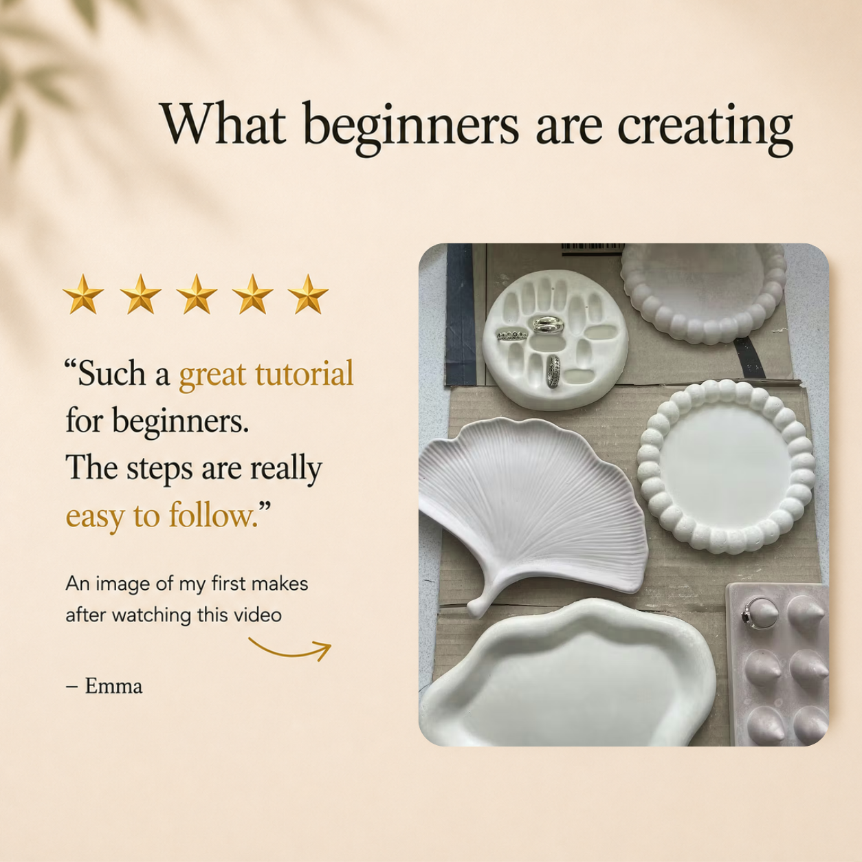 Create aesthetic decor from home (beginner friendly)
