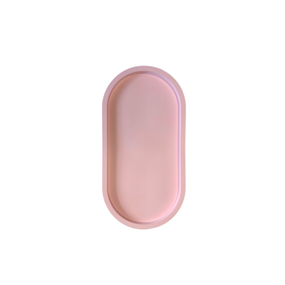 Ovale Schaal van Limala in Roze, Perfect voor decoratie. Meerdere kleuren beschikbaar