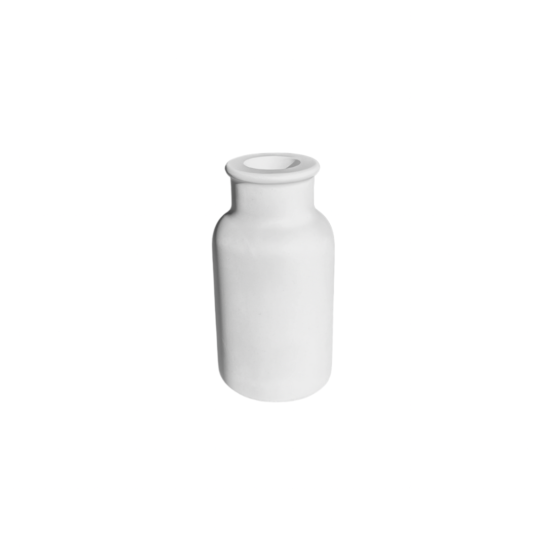 mini neck vase - white
